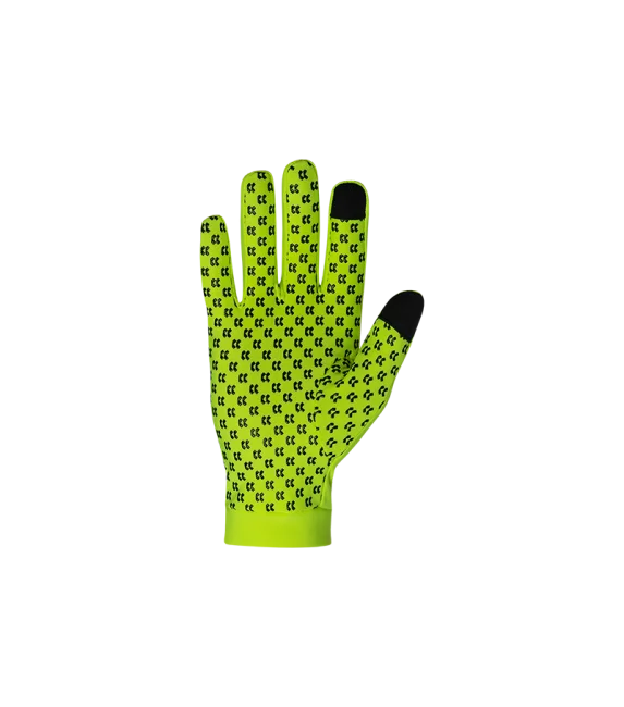 Cycling long gloves | RIDE ON Z1 Fluo