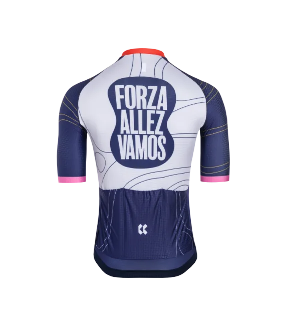 Men’s cycling short sleeve jersey RAZOR | POSTERLAD Z6