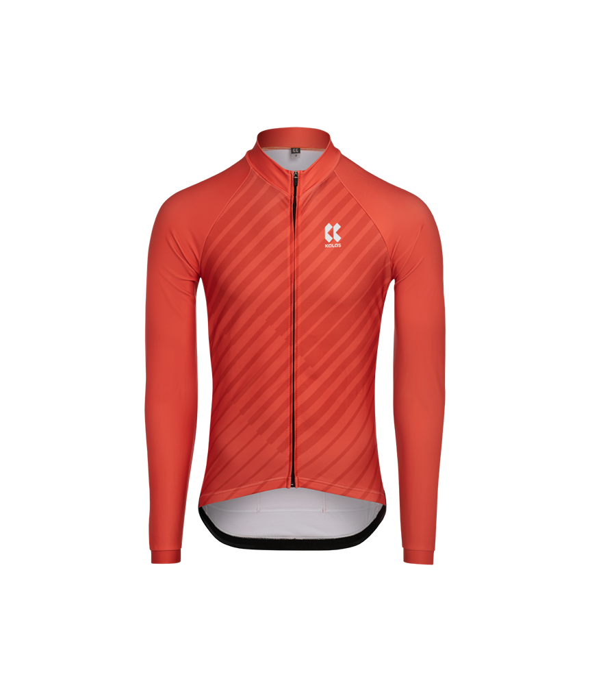MOTION Z4 | Long Sleeve Jersey | Coral Red
