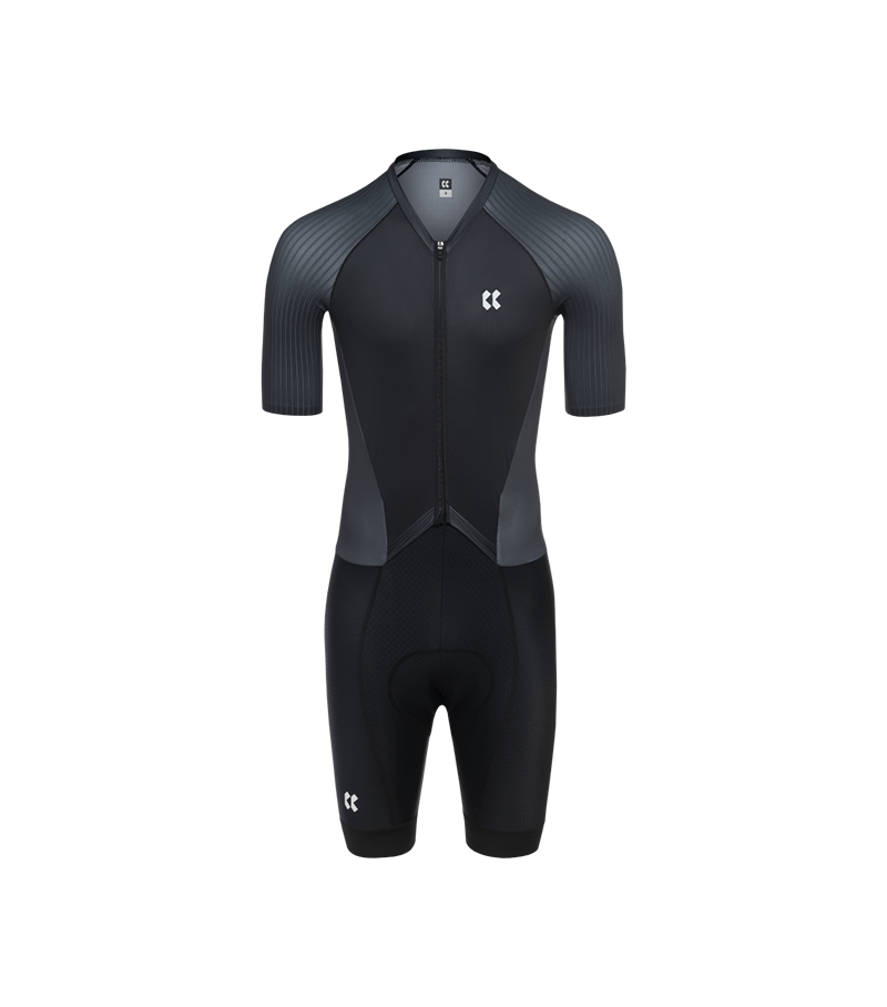 PASSION Z3 | Short Sleeve Skinsuit BRIOS | black | Kalas